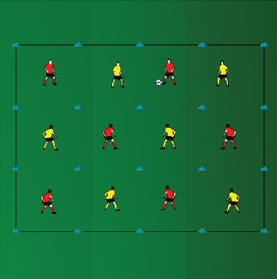 entrainement u15 foot avec ballon